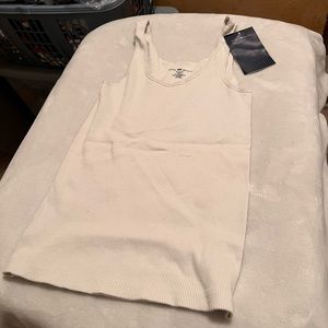 BRANDY MELVILLE  ‘ White Ribbed Tank’